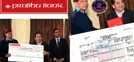 हत्कडी लगाउनु पर्ने अशोकबाट धिरजप्रतापले उल्टै चेक थापे !