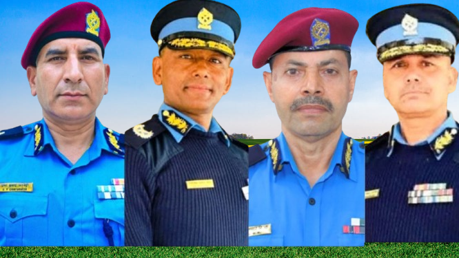नेपाल प्रहरीका ४ एआईजी पदस्थापन, काे कहाँ ? (सूचीसहित)