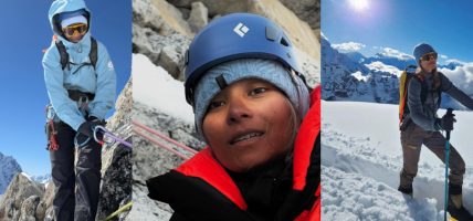 नेपालकी साहसी छाेरी : बध्यता अम्गाईले दुई शिखर पार गर्दै इतिहास बनाइन्