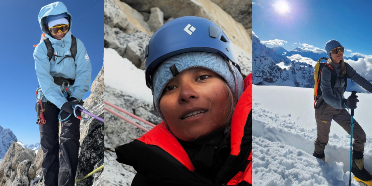 नेपालकी साहसी छाेरी : बध्यता अम्गाईले दुई शिखर पार गर्दै इतिहास बनाइन्