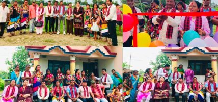 कञ्चनपुरको बागफाटा गाउँमा सावनको डोला उद्घाटन