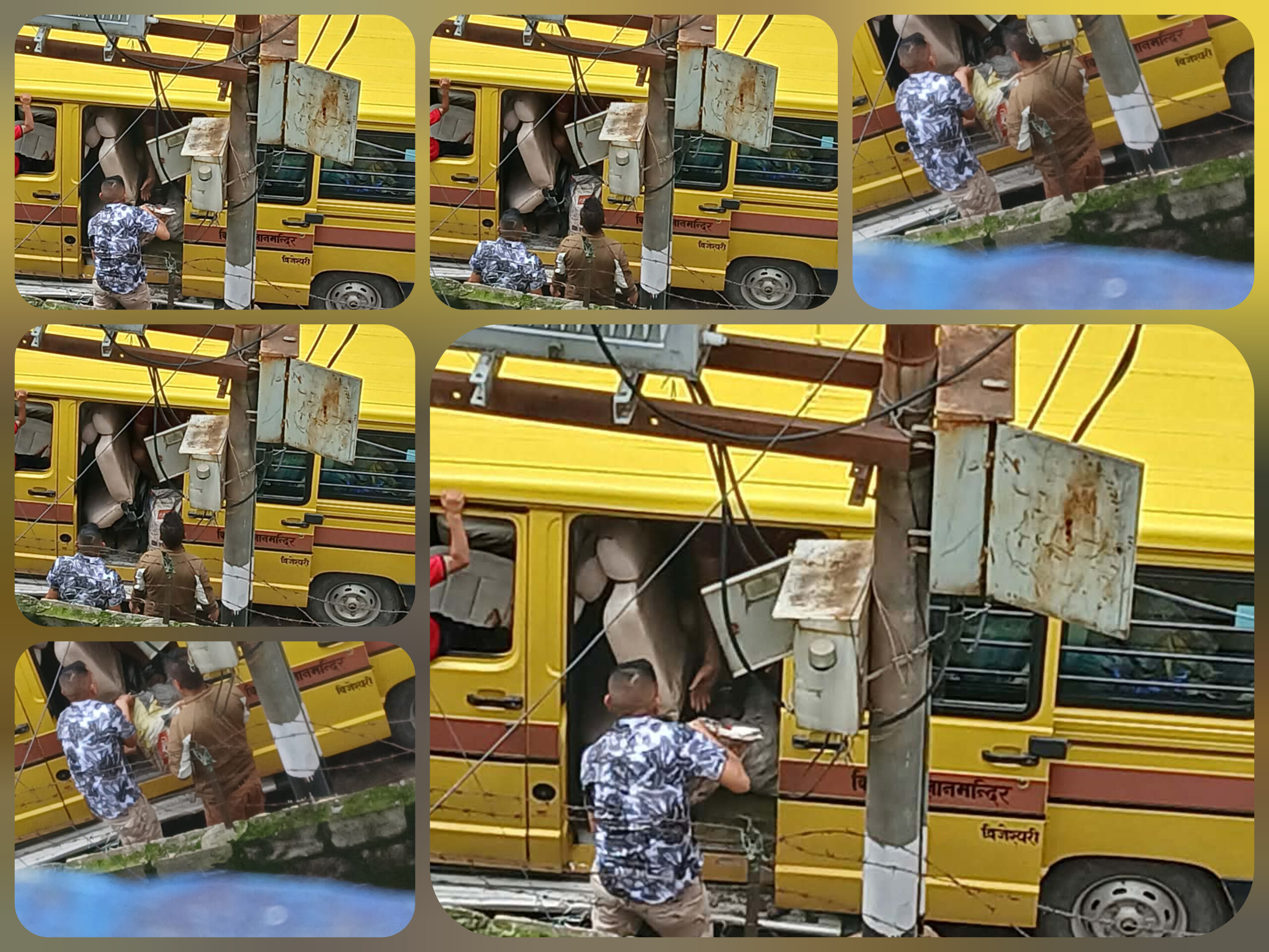 विद्यार्थी बोक्ने सैनिक महाविद्यालयको गाडीमा फोहोर संकलन, स्थानीयवासी झुक्किए विद्यार्थी बोक्ने सैनिक महाविद्यालयको गाडीमा फोहोर संकलन, स्थानीयवासी झुक्किए